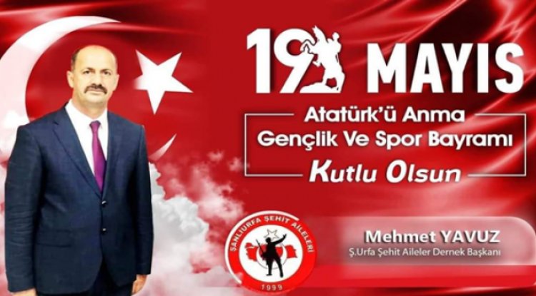 Başkan Mehmet Yavuz’dan 19 Mayıs Mesajı