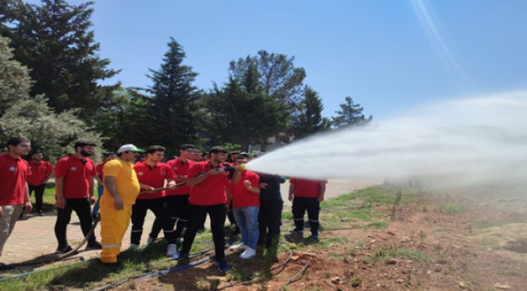 Şanlıurfa’da orman yangınları gönüllüsü eğitimi yapıldı