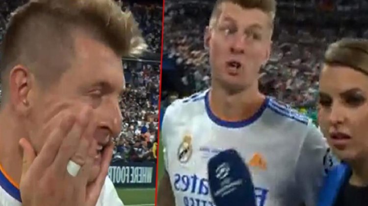Şampiyonlar Ligi finali sonrası çıldırtan soru! Real Madrid’in yıldızı, muhabiri dünyaya rezil etti