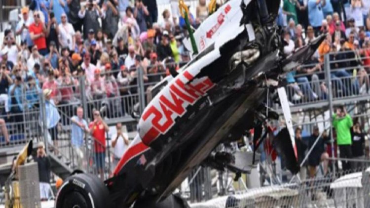 Aracın son halini görenler “Nasıl kurtuldu?” diyor! Ünlü Formula 1 pilotu ölümden döndü
