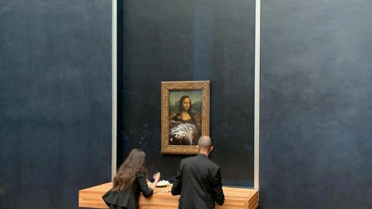 Mona Lisa’nın Pastalı Saldırıya Uğradığı Hali NFT Oldu
