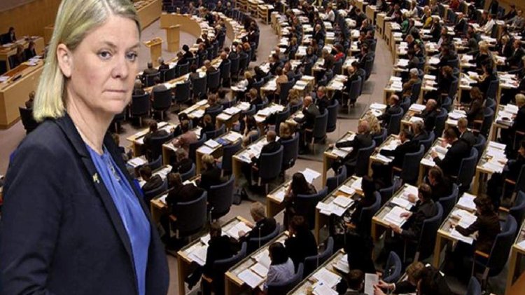 İsveç’te Adalet Bakanı hakkında gensoru önergesi verilmesi üzerine Başbakan Andesson’ndan istifa resti