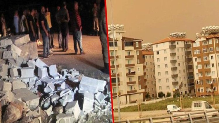 Gaziantep’te toz fırtınasının yıktığı duvarın altında kalan 2 çocuk hayatını kaybetti, 2 çocuk yaralandı