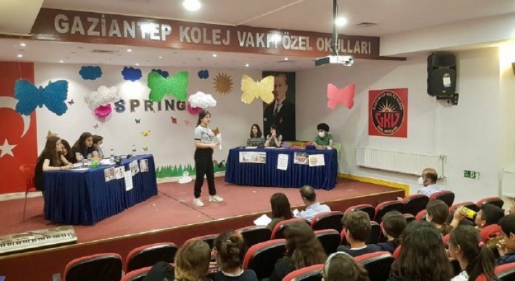 Gaziantep Kolej Vakfında münazara heyecanı