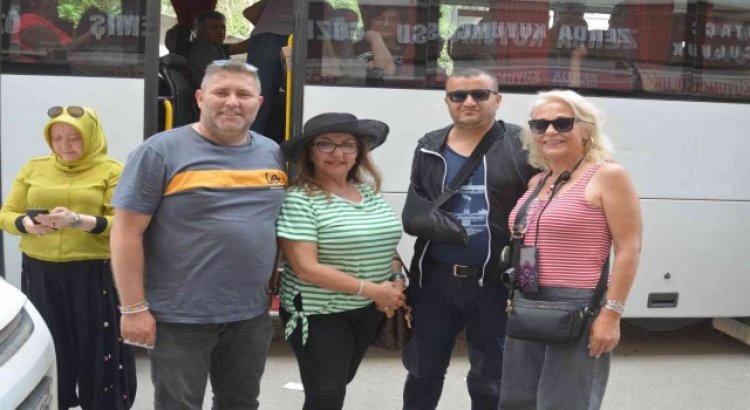 Çanakkale`den Hakkariye yerli turist ziyareti