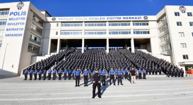Yozgat POMEMde polis adayları mezuniyete hazırlanıyor