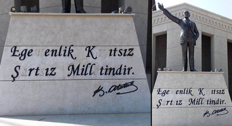 Atatürk’ün sözlerini silenler, eserlerini unutturamaz!...