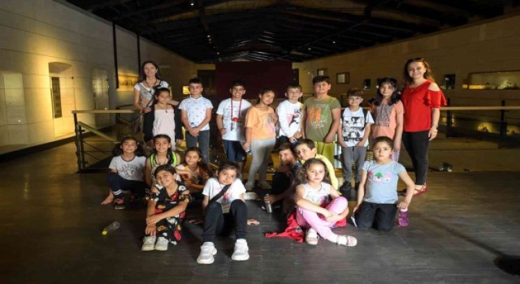 Altındağlı çocuklar Erimtan Müzesini ziyaret etti