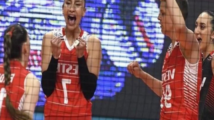 Milletler Ligi’nde kritik zafer! A Milli Kadın Voleybol Takımı, Güney Kore’yi devirdi