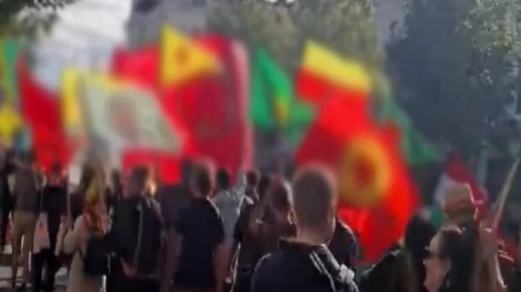 İsveç’te bir skandal daha! Terör örgütü PKK/YPG yandaşları, Göteborg kentinde gösteri yaptı