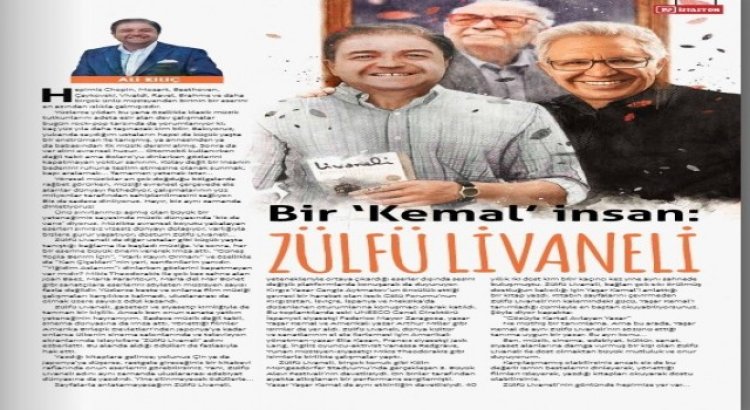 İstasyon dergisinden arşivlik “Zülfü Livaneli” sayısı