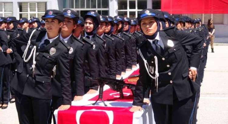 Yozgat POMEMde 794 polis adayı mezun oldu