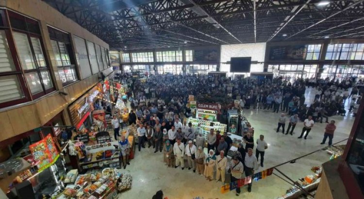 Kastamonuda ilk hac kafilesi gözyaşları arasında uğurlandı