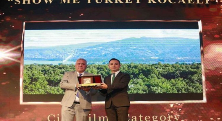 Show Me Türkiye Kocaeli en iyi turizm filmi ödülünü aldı