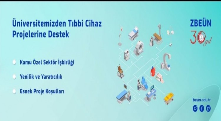 BEÜden tıbbi cihazlar ile ilgili projelere destek