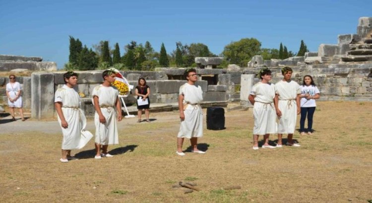 Milet Antik Kentinde baştan sona tarih kokan etkinlik