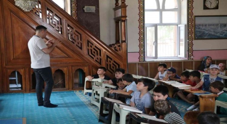 Kuran-ı Kerim Kursu öğrencilerine 112 acil çağrı merkezinin önemi anlatıldı