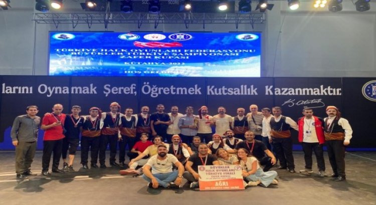 Ağrı Halk Eğitim Merkezi Türkiye üçüncüsü oldu
