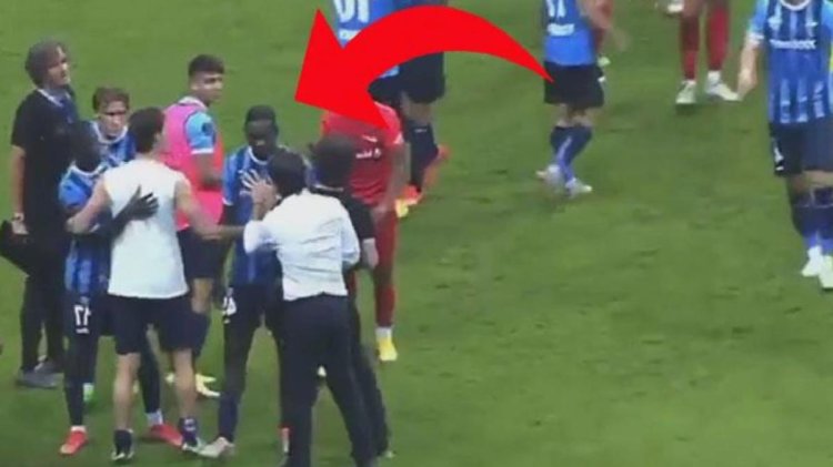 Adana’da maç sonu saha karıştı! Montella az kalsın ünlü futbolcu Balotelli’yi dövecekti