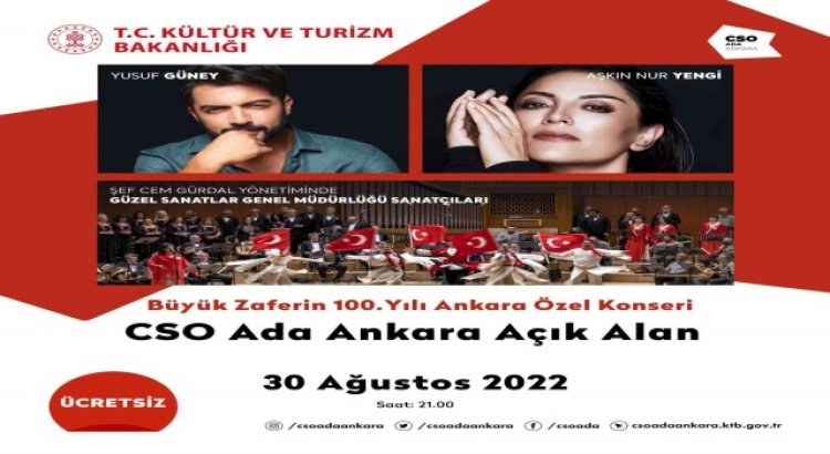 30 Ağustos coşkusu CSO Ada Ankarada yaşanacak