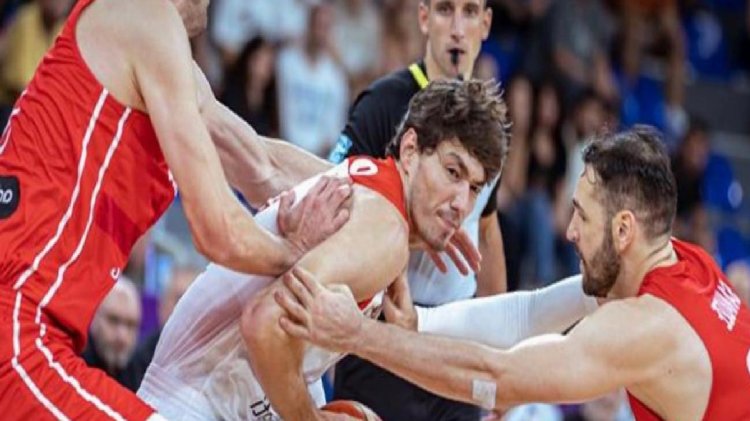 A Milli Erkek Basketbol Takımı, Avrupa Şampiyonası’nda ilk mağlubiyetini aldı