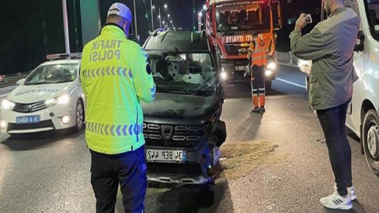 FSM’de “dur” ihtarına uymayan sürücü, polislere çarpıp kaçtı! İkinci kazada yakayı ele verdi