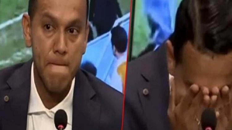 Kırmızı kart cezası iptal edilmeyen Josef de Souza basın toplantısında gözyaşlarına boğuldu