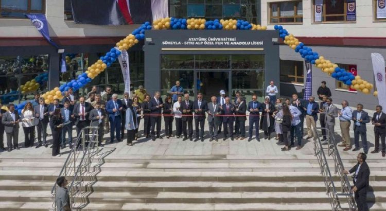 Süheyla-Sıtkı Alp Fen ve Anadolu Lisesinin açılışı düzenlenen törenle gerçekleşti