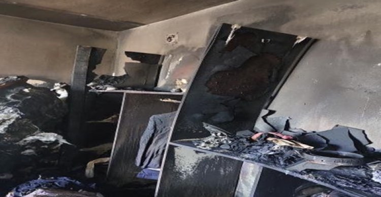 Suruç&#039;ta bir evde çıkan yangın hasara yol açtı