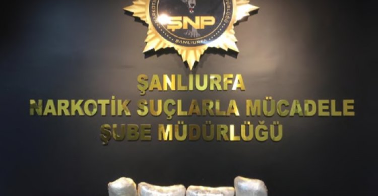 Şanlıurfa&#039;da uyuşturucu operasyonu, 2 gözaltı
