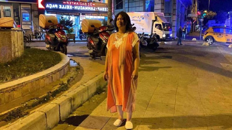 Beyoğlu’nda bir garip olay! Kaldırımda hareketsiz bekleyen kadın, polisi alarma geçirdi