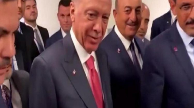 Erdoğan’ın ısrarla Biden’la ilgili soru sormak isteyen gazeteciye verdiği yanıt herkesi güldürdü