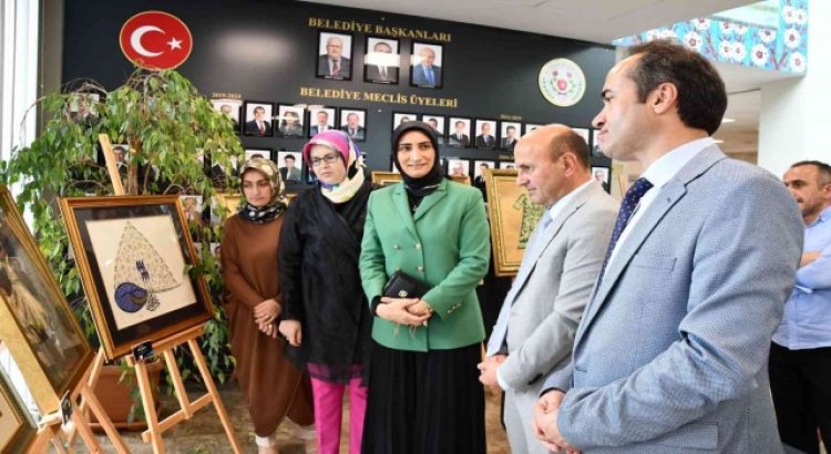 Altınovada Türk-İslam Sanatları eserleri sergileniyor