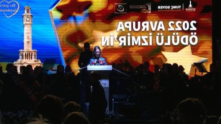 İzmir haber | Avrupa Ödülü İzmir’in