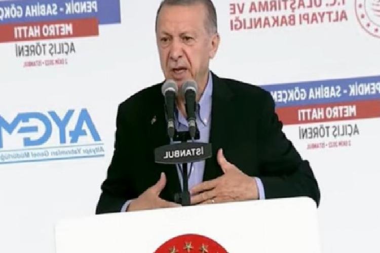 Cumhurbaşkanı Erdoğan İstanbul’da metro açılışında konuşuyor (CANLI)