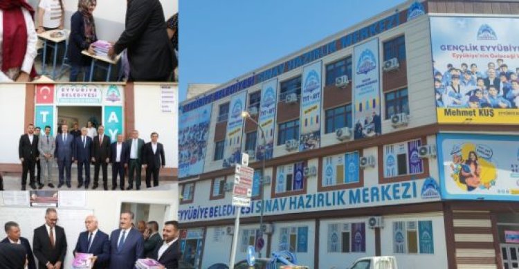 Erdoğan, Eyyübiye Belediyesi&#039;ni Tebrik Etti