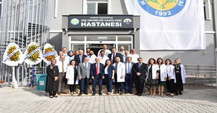 Harran Üniversitesi Diş Hekimliği Fakülte Hastanesi açıldı