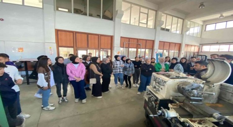 Hisarcık Anadolu Lisesi öğrencileri DPÜyü ziyaret etti