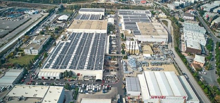 Anadolu Isuzu üretim tesislerindeki, elektrik muhtaçlığının yüzde 70’ini güneş gücünden sağlayacak