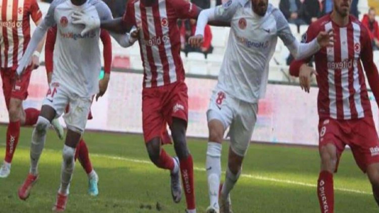 Sivasspor’un galibiyet hasreti sürüyor! Ümraniye mahzurunu de geçemediler