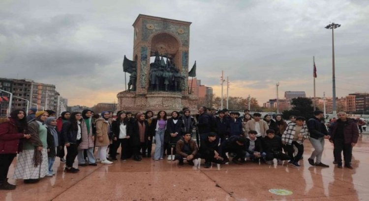 Kahta Fen Lisesi öğrencilerinden Ankara ve İstanbul a çıkarma
