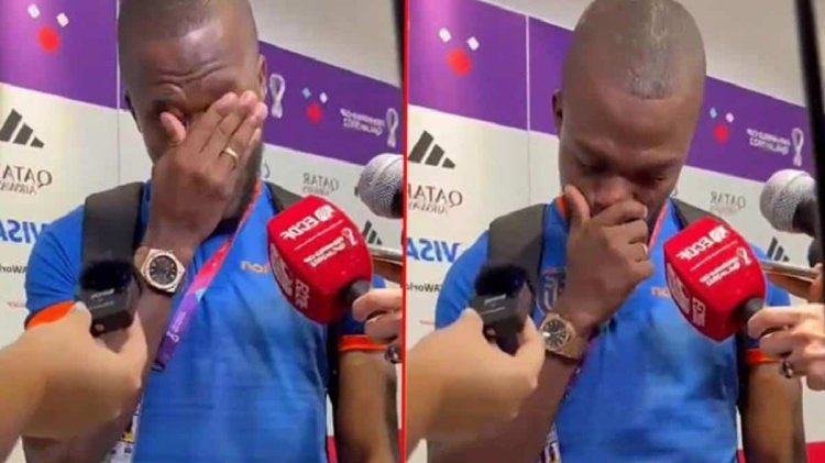 Senegal maçı sonrası mikrofon uzatılan Fenerbahçe’nin yıldızı Valencia gözyaşlarına boğuldu