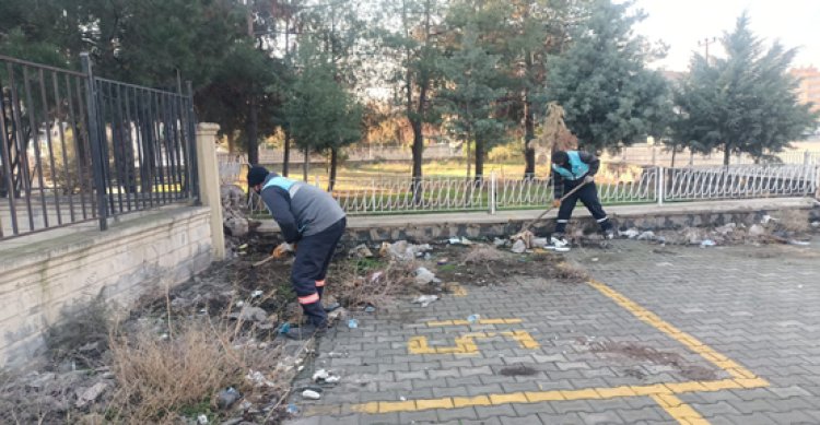 Viranşehir&#039;de Genel Temizlik Çalışması