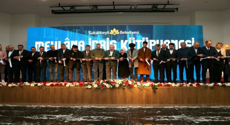 TBMM Başkanı Şentop, Sultanbeylide Mevlana İdris Kütüphanesinin açılış törenine katıldı