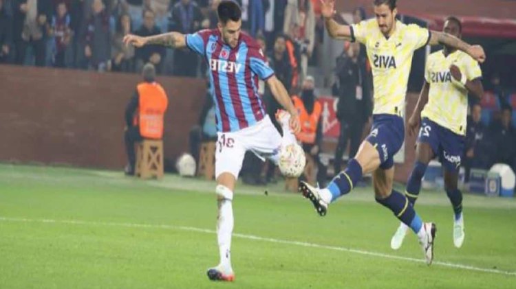 Son Dakika: Spor Toto Muhteşem Lig’in 15. haftasındaki derbide Trabzonspor, Fenerbahçe’yi 2-0’lık skorla mağlup etti