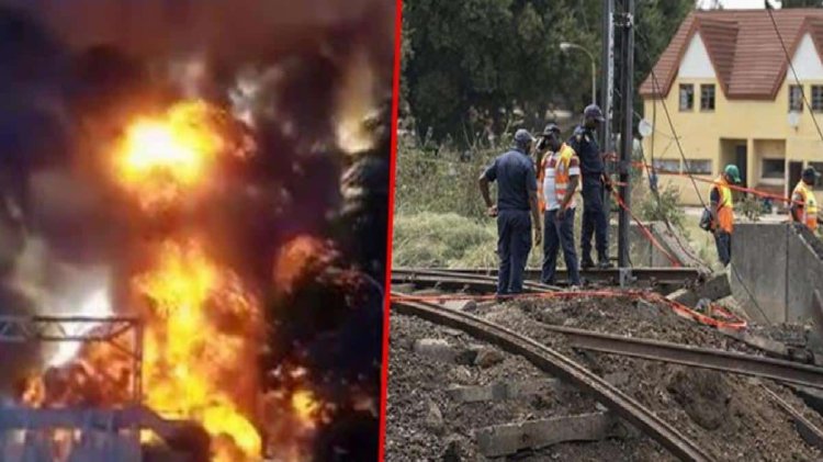 Güney Afrika’da köprü altında sıkışan akaryakıt tankeri patladı: 10 kişi öldü