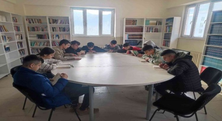 Beytüşşebapta 35 okulda kütüphane açıldı