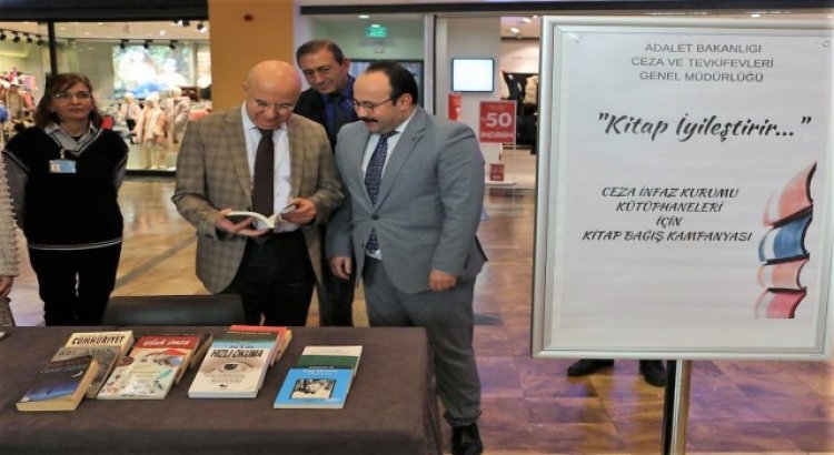 Denizlide ceza infaz kurumu kütüphaneleri için kitap bağışı kampanyası başlatıldı