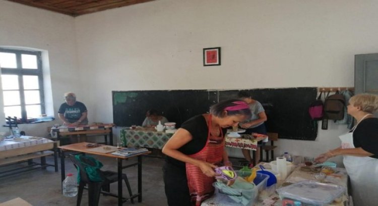 Datçada asırlık okul binası köy yaşam merkezi oldu