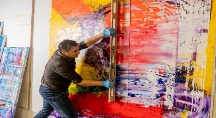 Ressam Kemal Yazıcı, Dubaide resim sergisi açtı